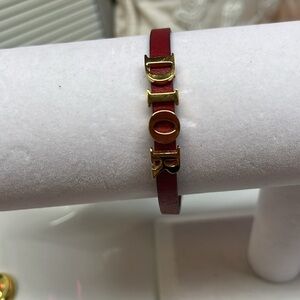 DIOR Leather Bracelet